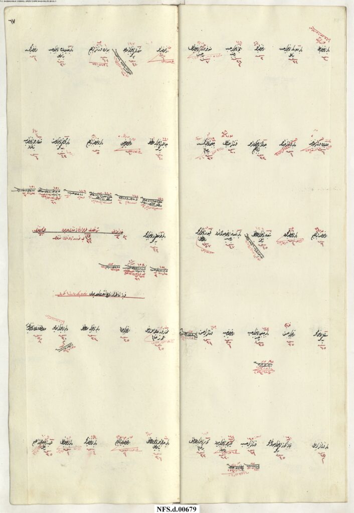 NFS_d___00679_00069-706x1024 Karye-i Nazırlar Tâbi-i Nefs-i Şehr-i Bolu Nam-ı Diğer Paşaköyü NFS.d 679